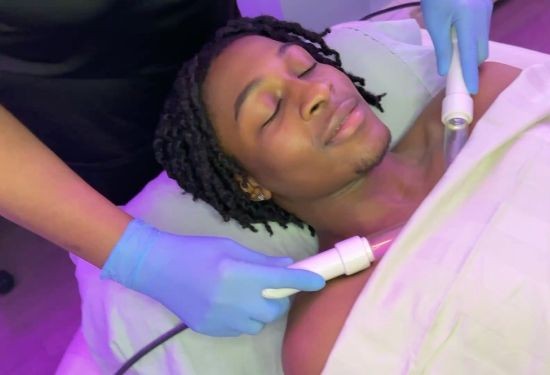 Led lymphatic drainage massage